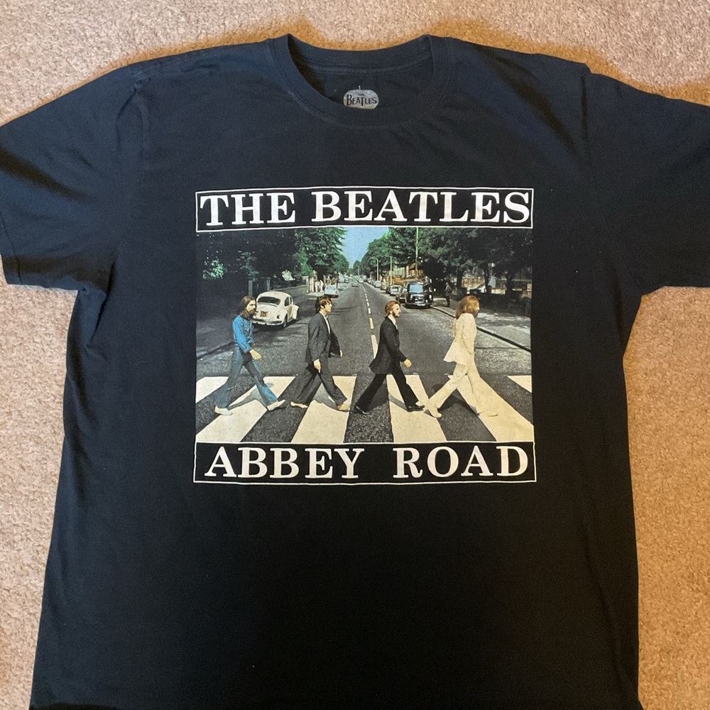 The Beatles Abbey Road Black T-Shirt